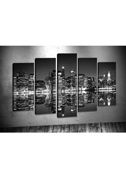 Tablocenter 5 Parçalı Manzara Kanvas Tablo 100 x 150cm