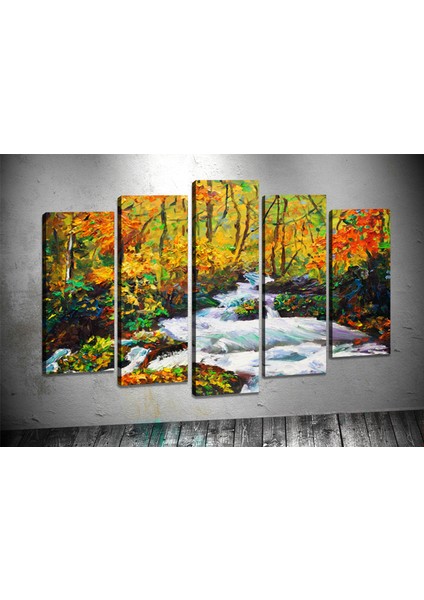Tablocenter 5 Parçalı Manzara Kanvas Tablo 100 x 150cm