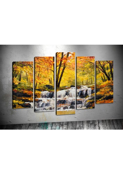 Tablocenter 5 Parçalı Manzara Kanvas Tablo 100 x 150cm