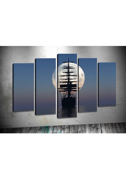 Tablocenter 5 Parçalı Manzara Kanvas Tablo 100 x 150cm