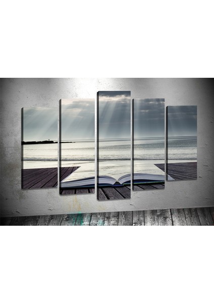 Tablocenter 5 Parçalı Dekoratif Kanvas Tablo 100 x 150cm