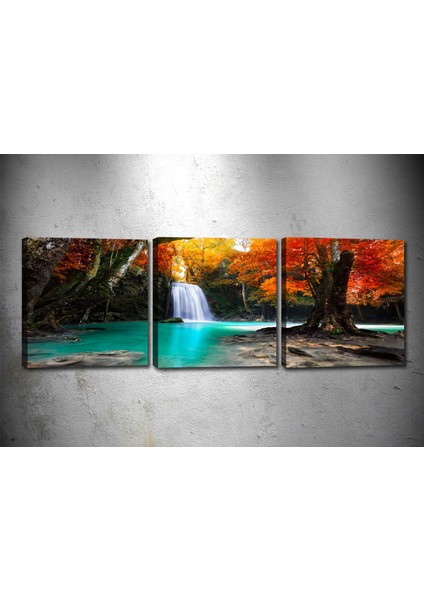 Tablocenter 3 Parçalı Manzara Kanvas Tablo 30 x 90 cm