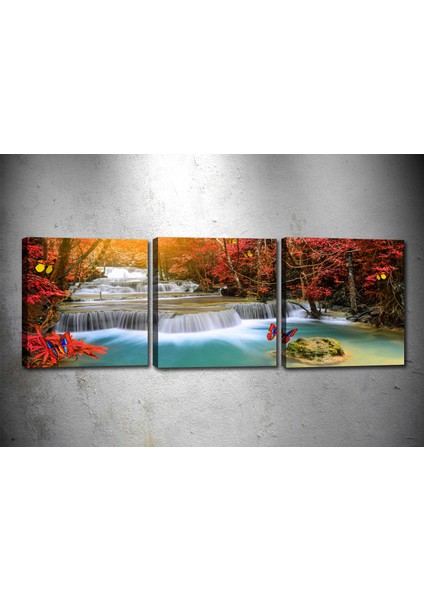 Tablocenter 3 Parçalı Manzara Kanvas Tablo 30 x 90 cm