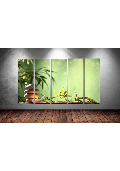Tablocenter 5 Parçalı Dekoratif Kanvas Tablo 150 x 90cm