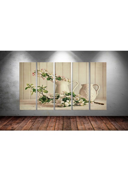 Tablocenter 5 Parçalı Dekoratif Kanvas Tablo 150 x 90cm