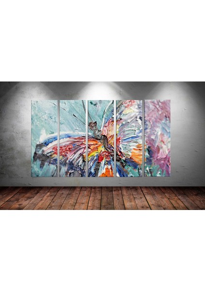 Tablocenter 5 Parçalı Dekoratif Kanvas Tablo 150 x 90cm