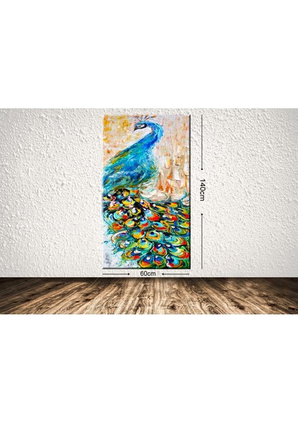 Dev Boyut Dekoratif Kanvas Tablo - 60x140cm