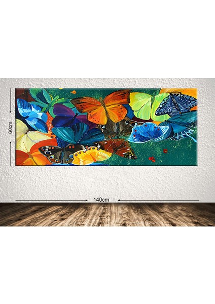 Dev Boyut Dekoratif Kanvas Tablo - 60x140cm