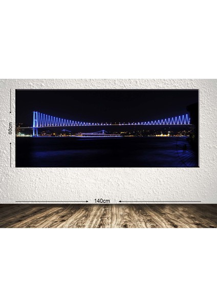 Dev Boyut Manzara Kanvas Tablo - 60x140cm