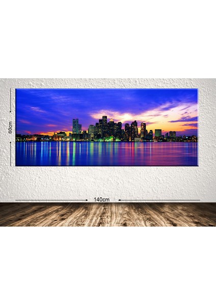 Dev Boyut Manzara Kanvas Tablo - 60x140cm