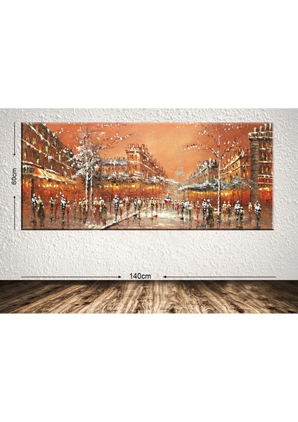 Dev Boyut Manzara Kanvas Tablo - 60x140cm