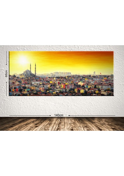 Dev Boyut Manzara Kanvas Tablo - 60x140cm
