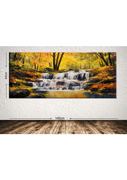 Dev Boyut Manzara Kanvas Tablo - 60x140cm