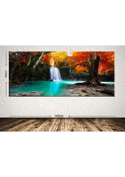 Dev Boyut Manzara Kanvas Tablo - 60x140cm