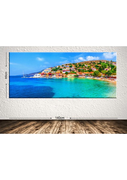 Dev Boyut Manzara Kanvas Tablo - 60x140cm