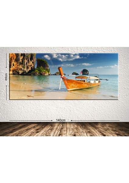 Dev Boyut Manzara Kanvas Tablo - 60x140cm