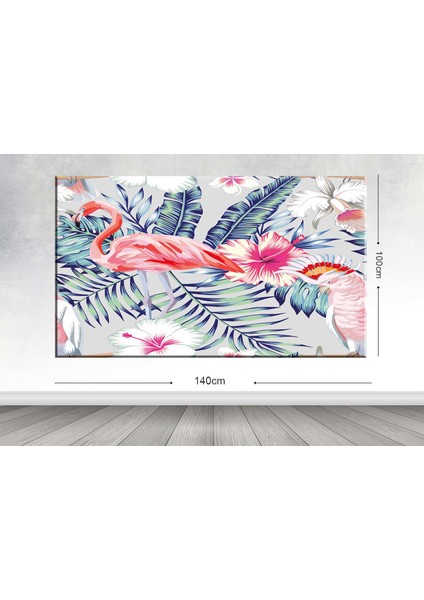 Dev Boyut Dekoratif Kanvas Tablo - 100x140cm