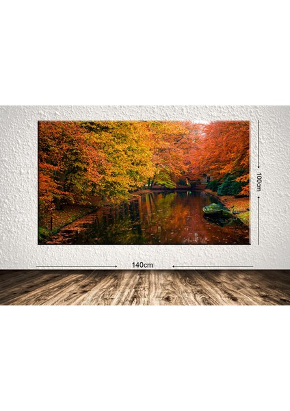 Dev Boyut Manzara Kanvas Tablo - 100x140cm