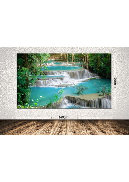 Dev Boyut Manzara Kanvas Tablo - 100x140cm