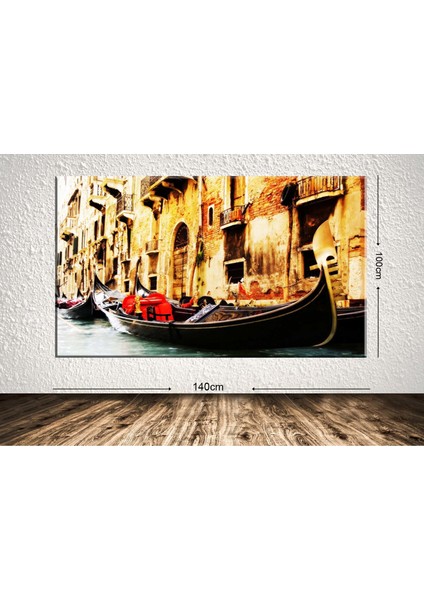 Dev Boyut Manzara Kanvas Tablo - 100x140cm