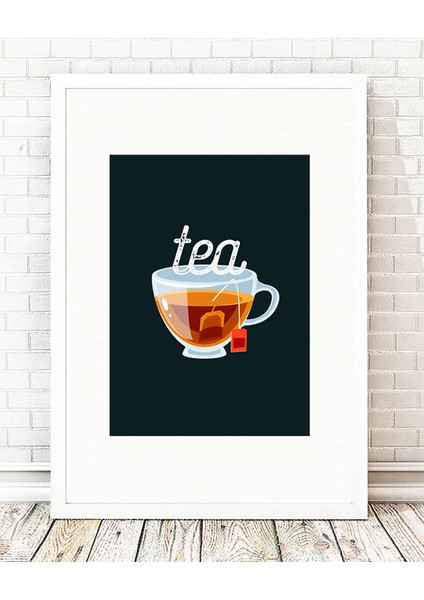 Beyaz Çerçeveli Tablo - 24x29cm