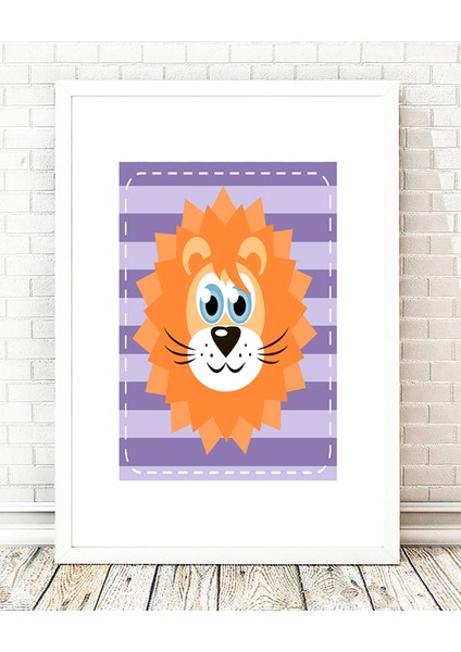 Beyaz Çerçeveli Tablo - 24x29cm