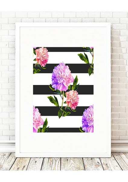 Beyaz Çerçeveli Tablo - 24x29cm