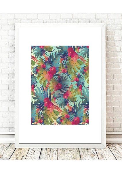 Beyaz Çerçeveli Tablo - 24x29cm