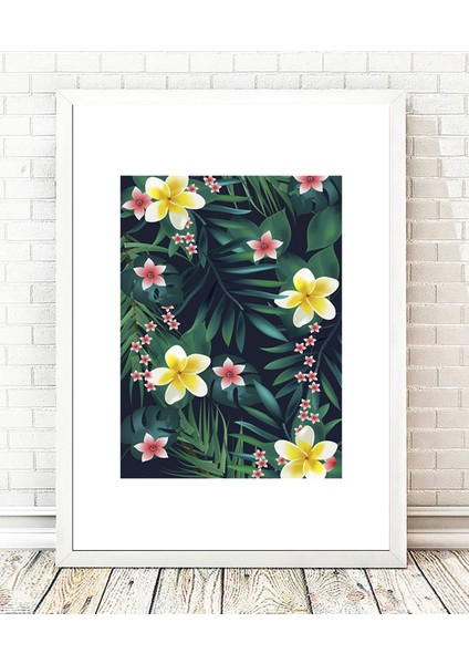 Beyaz Çerçeveli Tablo - 24x29cm