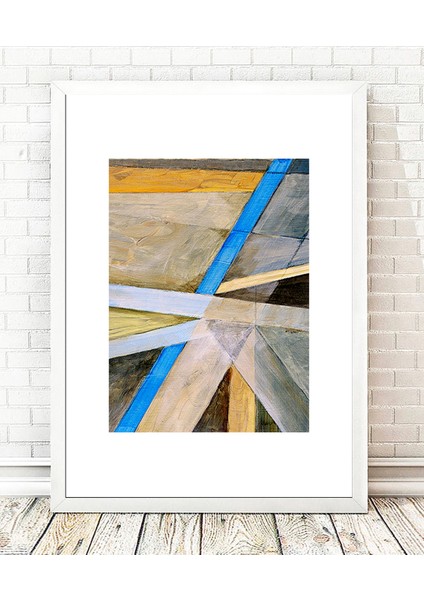 Beyaz Çerçeveli Tablo - 24x29cm