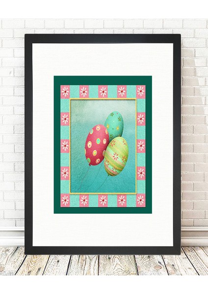 Siyah Çerçeveli Tablo - 24x29cm