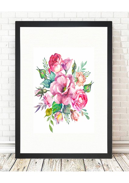 Siyah Çerçeveli Tablo - 24x29cm