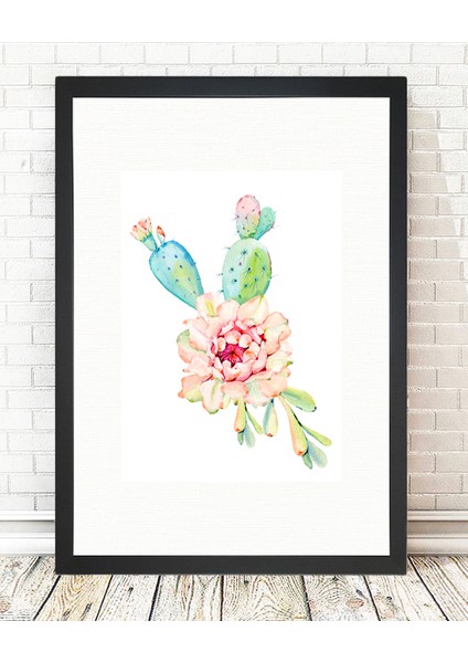 Siyah Çerçeveli Tablo - 24x29cm