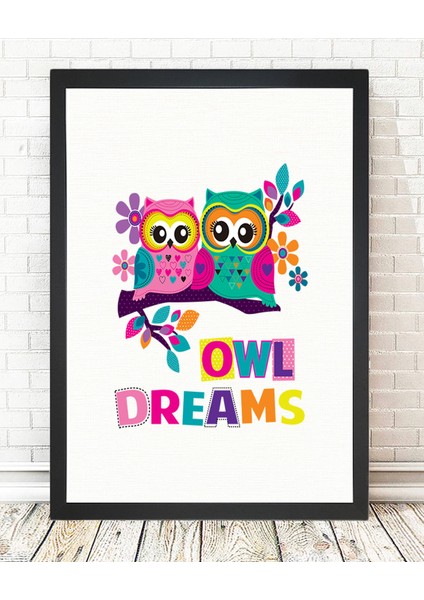 Siyah Çerçeveli Tablo - 24x29cm