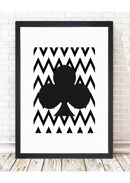 Siyah Çerçeveli Tablo - 24x29cm