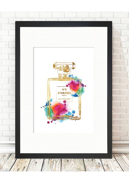 Siyah Çerçeveli Tablo - 24x29cm