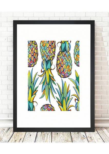 Siyah Çerçeveli Tablo - 24x29cm