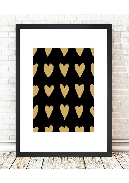 Siyah Çerçeveli Tablo - 24x29cm