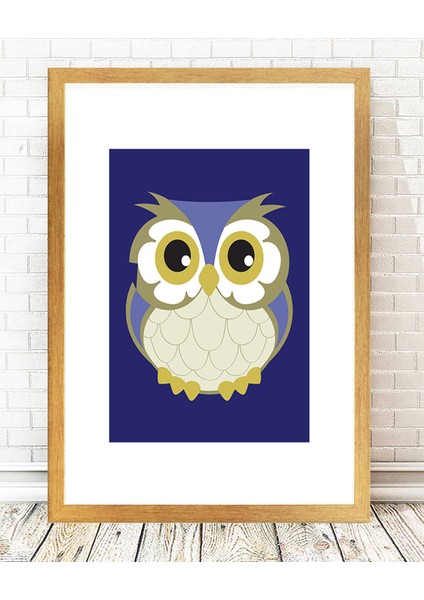 Altın Varak Çerçeveli Tablo - 24x29cm