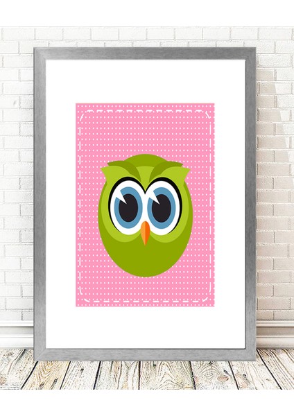 Gümüş Çerçeveli Tablo - 24x29cm