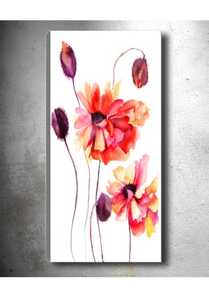 Tablocenter Çiçek Kanvas Tablo 30 x 90 cm