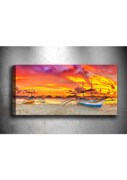 Tablocenter Manzara Kanvas Tablo 30 x 90 cm