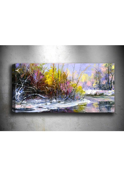 Tablocenter Manzara Kanvas Tablo 30 x 90 cm