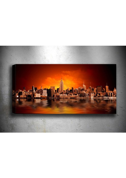 Tablocenter Manzara Kanvas Tablo 30 x 90 cm