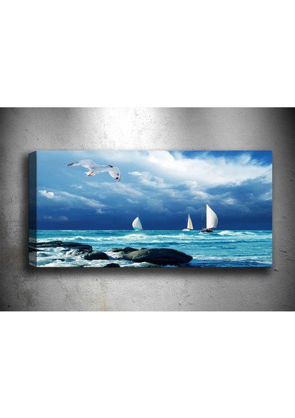 Tablocenter Manzara Kanvas Tablo 30 x 90 cm