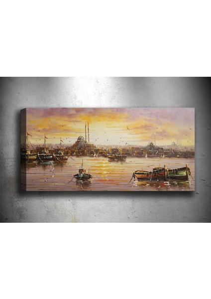 Tablocenter Manzara Kanvas Tablo 30 x 90 cm