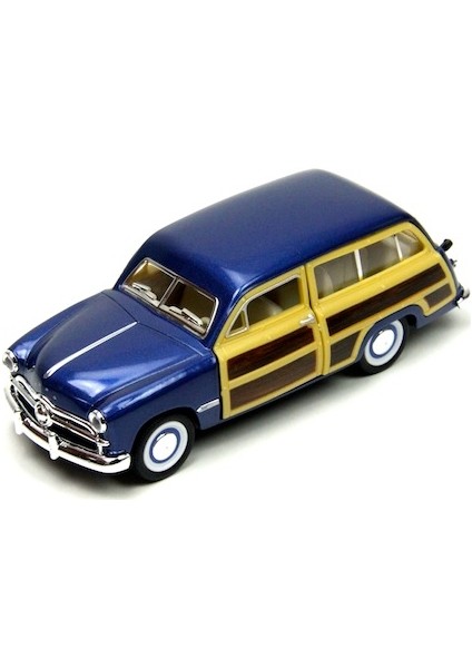 1949 Ford Woody Wagon Metal Çek Bırak Araba