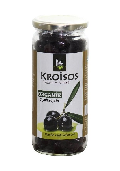 Organik Siyah Zeytin (261-290), 310 gr