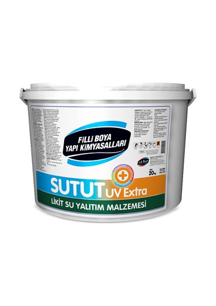 Filli Boya Sutut Uv Extra Likit Su Yalıtım Malzemesi 20 Kg