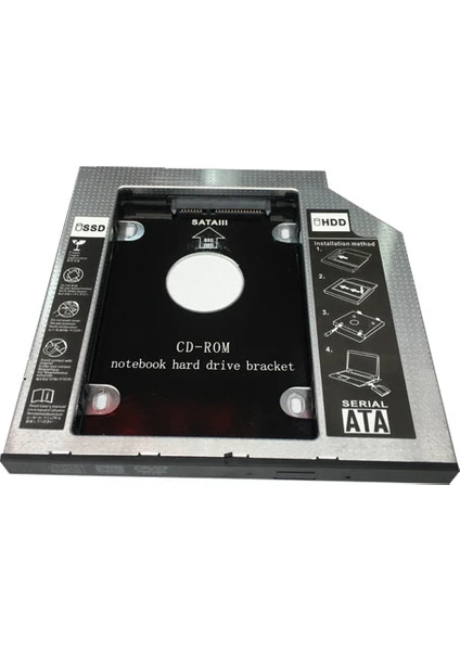 Hdd Caddy 9.5Mm Sata 3.0 2Nd Hdd Caddy